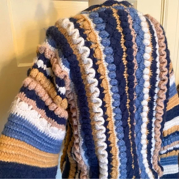 $825 RARE ✨ Ulla Johnson Runway Agostina Hand Crochet Sweater - Picture 9 of 13